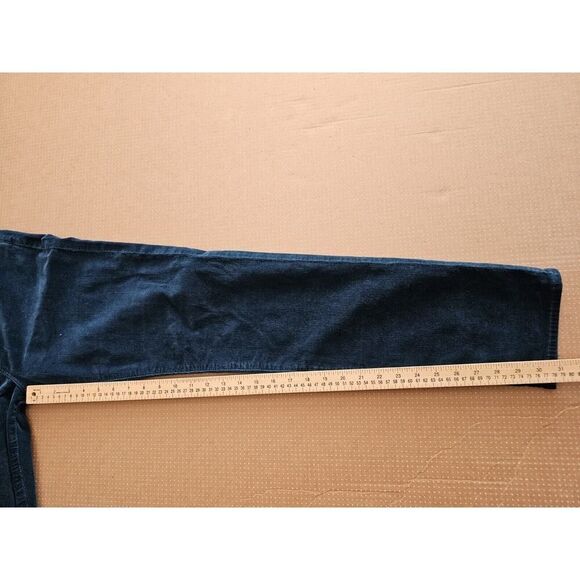 AG Adriano Goldschmied The Stevie Slim Straight Green Corduroy Pants 31x31 Men's - Picture 11 of 12